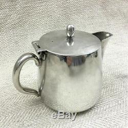 Christofle Teapot Silver plated French Small Bachelor Breakfast Tea Pot Hotel
