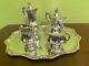 Christofle Silver Plate Tea And Coffee Set Vendome ¨with Face Zeus