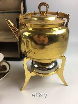 Christopher Dresser (1834-1904) Traveling Silver Plate Tea Set Lot 4089