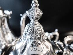 Christopher Wren Silver Plate Tea Set Coffee Service Wallace