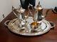 Circa 1870s Oneida Usa Silver Plate Tea Set