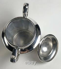 Circa 1900 Richfield Plate Co. Quadruple Silver Plated 3-Piece Tea Set # 3678