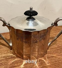 Colonial Classic Tea & Coffee Service By Lunt Silver Plate (Three Piece)