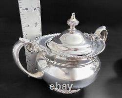 Community Georgian Silver Plate Vtg Coffee Tea Service 5 Piece Set