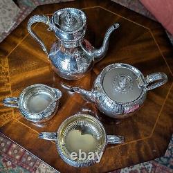 Creswick, Sheffield Silver-Plate, Four-piece Tea Set