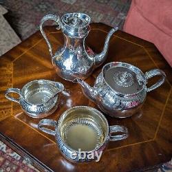 Creswick, Sheffield Silver-Plate, Four-piece Tea Set