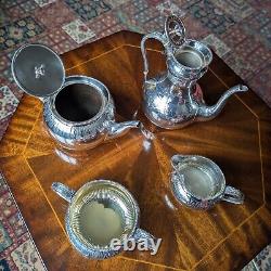 Creswick, Sheffield Silver-Plate, Four-piece Tea Set