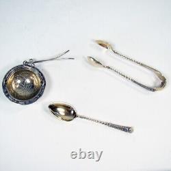 Demitasse Silver Tea Set 1890's