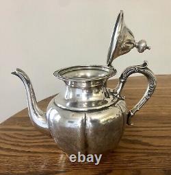 Derby Silver Plate Co Coffee and Tea set of 5 Pieces