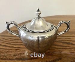 Derby Silver Plate Co Coffee and Tea set of 5 Pieces