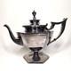 Derby Silver Plate Co. Tea Pot #1642 Hollowware Geometric Hexagon Art Deco