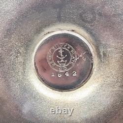 Derby Silver Plate Co. Tea Pot #1642 Hollowware Geometric Hexagon Art Deco