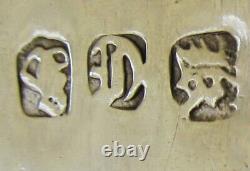 E87H VERY OLD SIGNED SILVER PLATE OVER COPPER TEA CADDY With 4 ANIMAL HEAD CRESTS