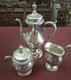 Eg Webster And Son St. James Pattern Silver Plate Lot Of 4 Tea Service