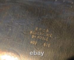 EPCA Coffee & Tea set by Poole E. P. C. A. Silver Plate 7 Pc Serving Tray 23 Lbs