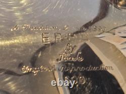 EPCA Coffee & Tea set by Poole E. P. C. A. Silver Plate 7 Pc Serving Tray 23 Lbs