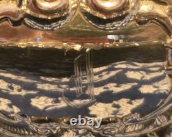 EPCA Coffee & Tea set by Poole E. P. C. A. Silver Plate 7 Pc Serving Tray 23 Lbs