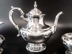 Eastern Airlines Silver Plate Tea Set Reed And Barton