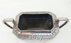 Edwardian Silver Plate 3 Piece Tea Set