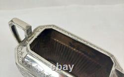 Edwardian Silver Plate 3 Piece Tea Set