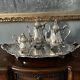 El Greco By Reed & Barton Silverplate 5 Piece Tea & Coffee Set Including Tray