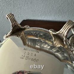 El Greco By Reed & Barton Silverplate 5 Piece Tea & Coffee Set Including Tray