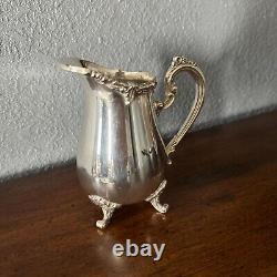 El Greco By Reed & Barton Silverplate 5 Piece Tea & Coffee Set Including Tray