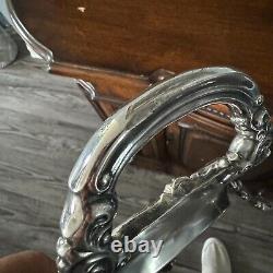 El Greco By Reed & Barton Silverplate 5 Piece Tea & Coffee Set Including Tray