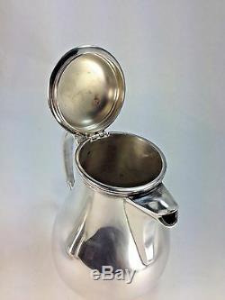 Elegant Christofle Silver Plate Albi Pattern Tea & Coffe Creamer & Sugar Set