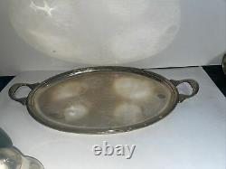 Elegant Vintage High Quality 5 piece Silver Plate Tea Set E. P. N. S. A1