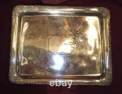 Elegant antique Victorian 5 Piece Silverplate Coffee and Tea Set plus extras