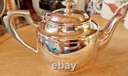 Elkington & Co Silver Plate Bachelors 3 Piece Tea Set c1935 (UNUSED & MINT!)