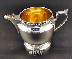 Elkington Four Piece Art Deco Silver Plate Tea Set 1930