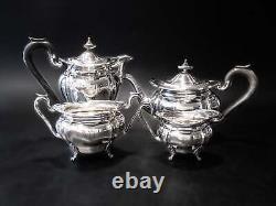 English Antique Silverplate Tea Set Coffee Service William Suckling