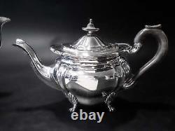 English Antique Silverplate Tea Set Coffee Service William Suckling