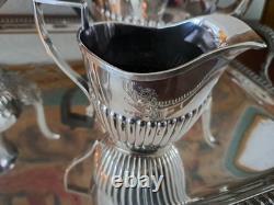 English SIlverplate 5 Piece Tea Set