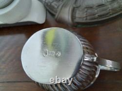 English SIlverplate 5 Piece Tea Set