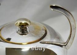 Escapade Vintage Art Deco Style Silver-plate Tea Set-Handmade in Paris