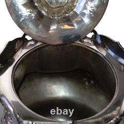 European Silverplated Tea Kettle With Chaffing Dish