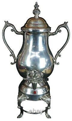 FB Rogers Silver Co 5354 Trohpy Urn Samovar Coffee Tea Beverage Warmer Serving