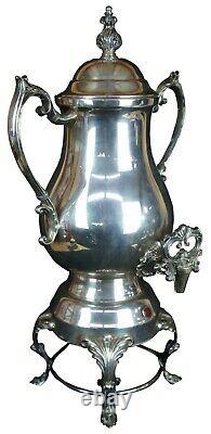 FB Rogers Silver Co 5354 Trohpy Urn Samovar Coffee Tea Beverage Warmer Serving