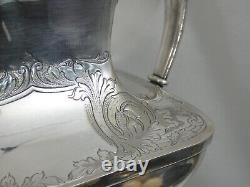 FINE ANTIQUE SILVER PLATED TEA URN SAMOVAR TEAPOT English 19th Cent not sterling