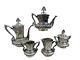 Fine Large Antique Silver Plated Tea / Coffee Set Meriden Company Not Sterling