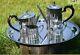 Free Shipping Lunt Silversmiths 4 Piece Paul Revere Silver Tea Set