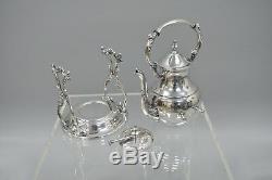 F. B. Rogers Silver Co. 7 Piece Silver Plate Coffee Tea Set Platter Serving Tray