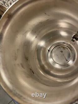 F B Rogers Silver Company Silver Plate Coffee Urn 1883, Complete With Heater