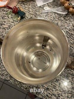 F B Rogers Silver Company Silver Plate Coffee Urn 1883, Complete With Heater