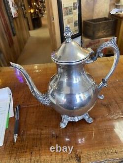 F. B. Rogers Silver Plate Coffee Tea Pot