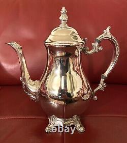 Fabulous Antiques Set of 6 Victorians FB Rogers Tea Set Silver Plate 1883