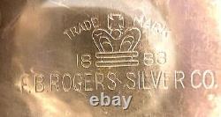 Fabulous Antiques Set of 6 Victorians FB Rogers Tea Set Silver Plate 1883